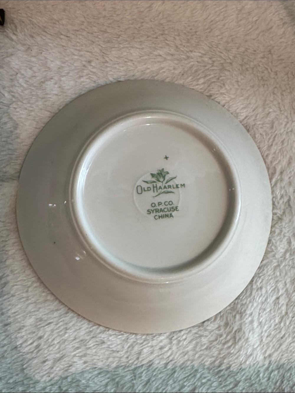 Vintage Syracuse China "Old Haarlem" 5.5" Small Bowl / Dessert Plate - Picture 3 of 5